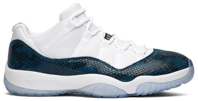 Air Jordan 11 Retro Low  Navy Snakeskin  2019 CD6846-102