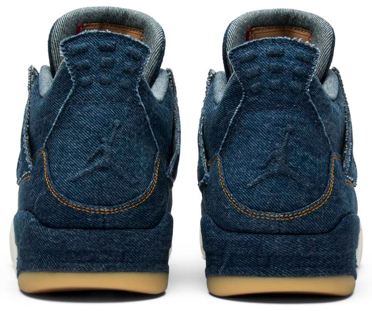 Levi s x Air Jordan 4 Retro  Denim  AO2571-401 Replicas