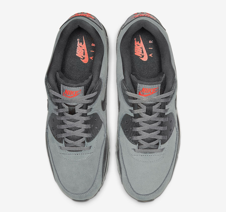 Air Max 90  Grey Suede  AJ1285-025