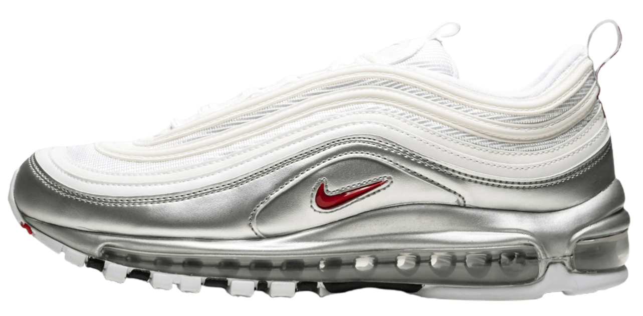 Air Max 97 QS  B-Sides White Silver  AT5458-100