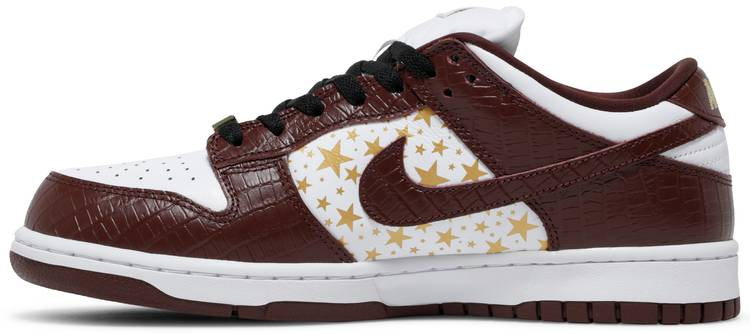Svp*me x Dunk Low OG SB QS  Barkroot Brown  DH3228-103
