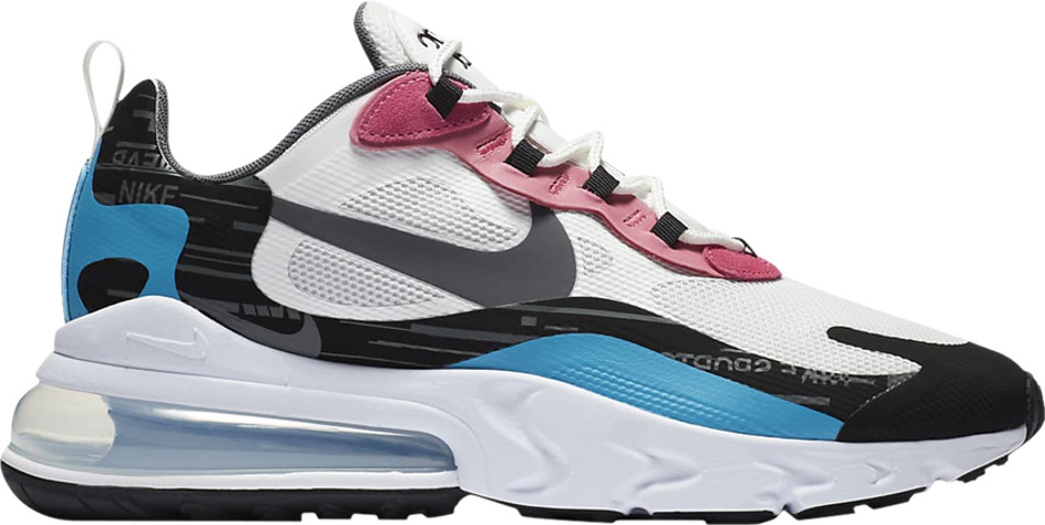 Air Max 270 React  White Laser Blue  DA4303-100