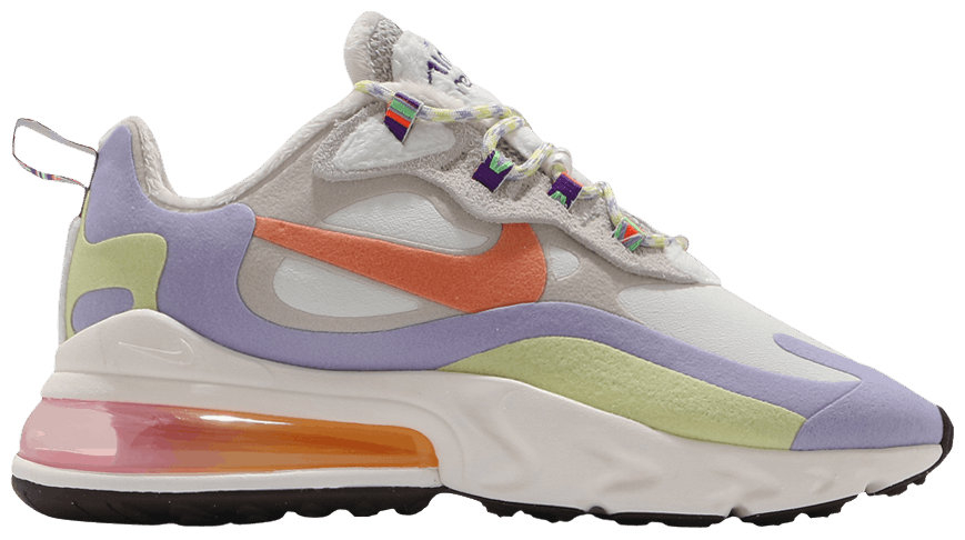 Wmns Air Max 270 React  Sail Orange Frost  DC3276-101