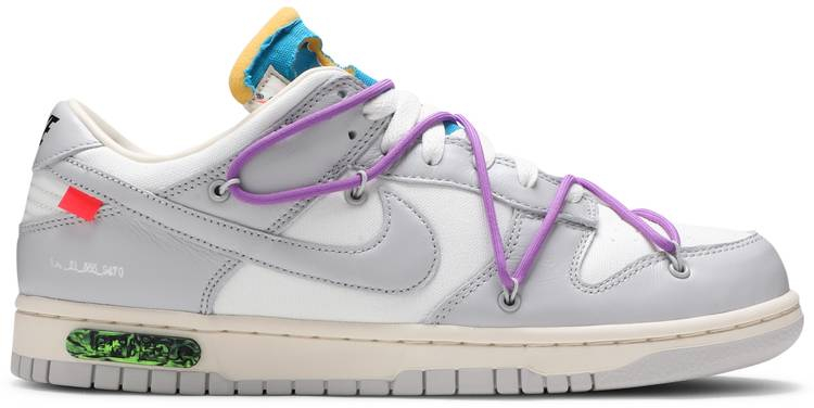 Off-White x Dunk Low  Lot 47 of 50  DM1602-125