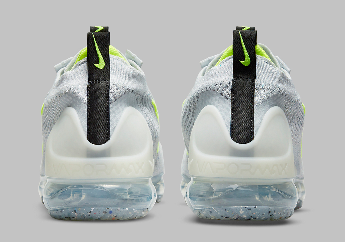 Air Vapormax 2021 Flyknit  Logo Pack-Wolf Grey Volt  DB1550-005