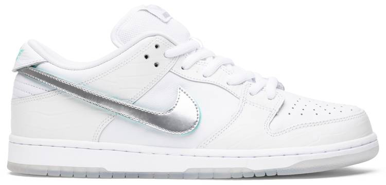 D1am0nd S*pply Co. x Dunk Low Pro SB  White D1am0nd  BV1310-100