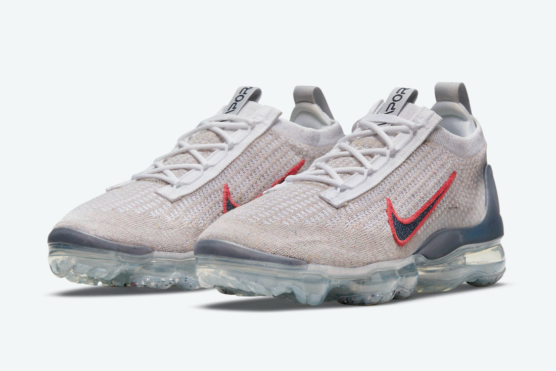 Air VaporMax 2021 Flyknit  White Thunder Blue  DC9454-100