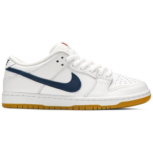 Dunk Low Pro ISO SB  Orange Label   White Navy  CZ2249-100