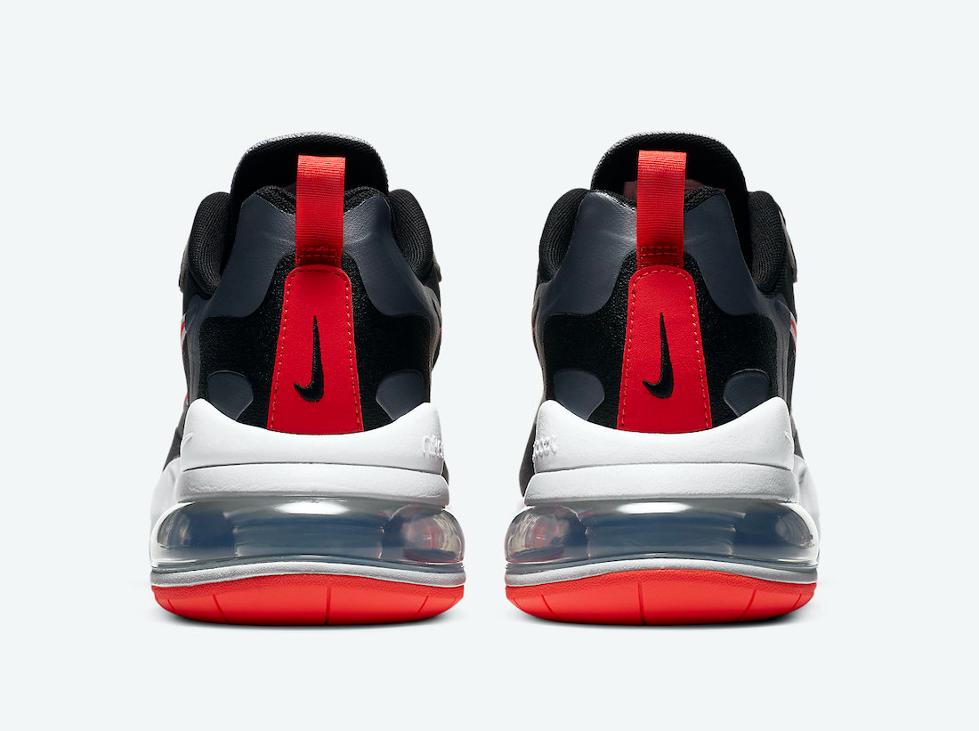 Air Max 270 React  Black Bright Crimson  CT1646-001