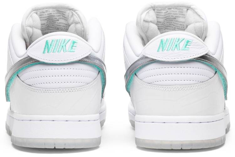 D1am0nd S*pply Co. x Dunk Low Pro SB  White D1am0nd  BV1310-100