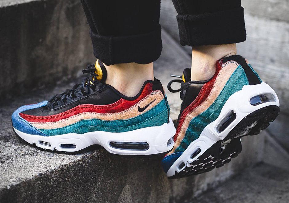 Wmns Air Max 95  Multicolor Pony Hair  807443-003