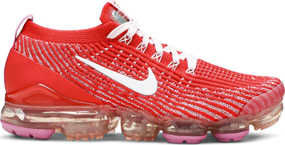 Wmns Air VaporMax Flyknit 3  Track Red  CU4756-600
