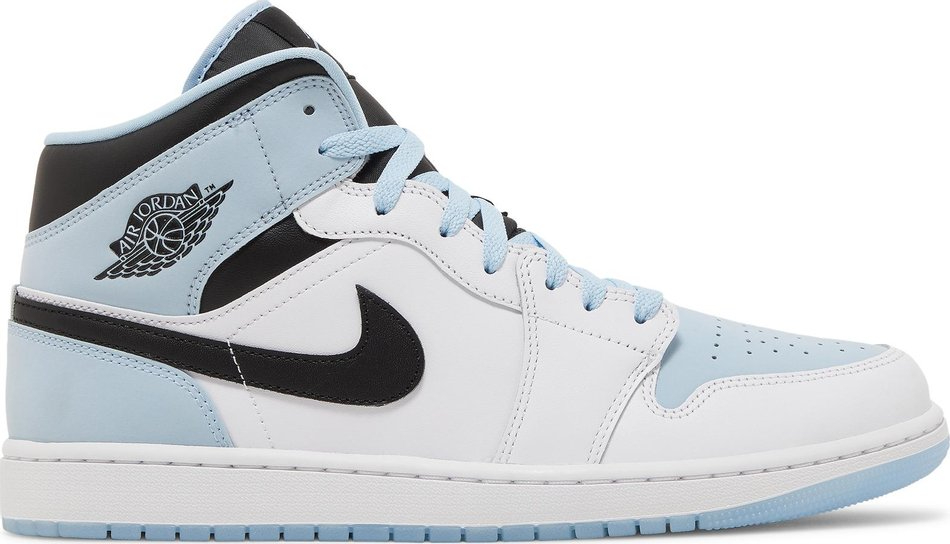 Air Jordan 1 Mid SE  White Ice Blue  DV1308-104