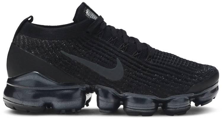 Wmns Air VaporMax Flyknit 3  Triple Black  AJ6910-002