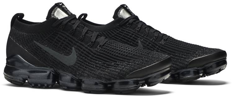 Air VaporMax Flyknit 3  Triple Black  AJ6900-004
