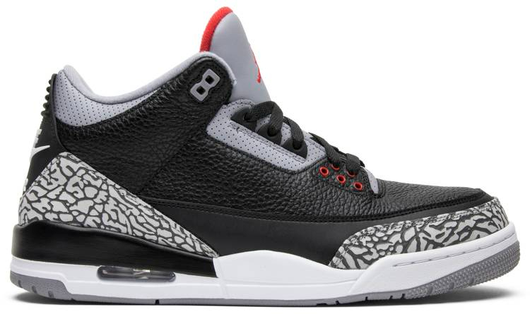 Air Jordan 3 Retro OG  Black Cement  2018 854262-001