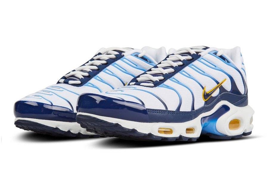 Air Max Plus  White Navy Gold  CT1094-100