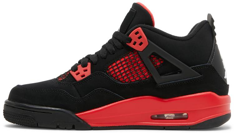 Air Jordan 4 Retro GS  Red Thunder  408452-016 Replicas