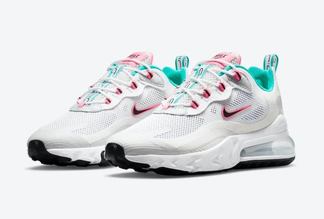 Wmns Air Max 270 React SE  South Beach  CZ1612-100