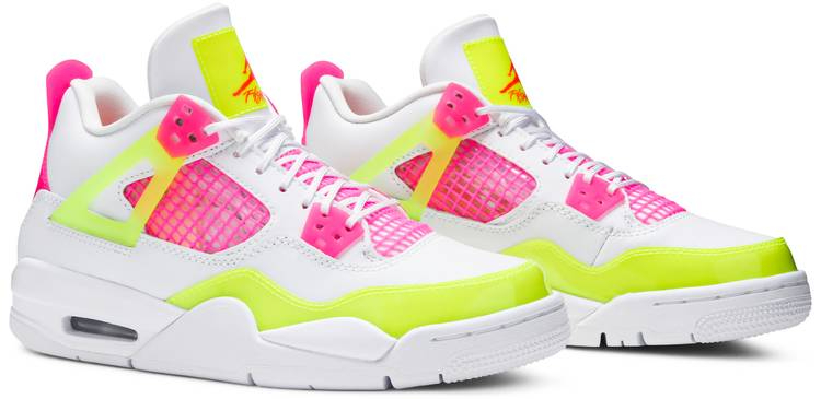 Air Jordan 4 Retro Wmns  Lemon Venom  CV7808-100 Reps