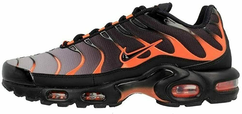 Air Max Plus  Black Total Orange  D7111-002