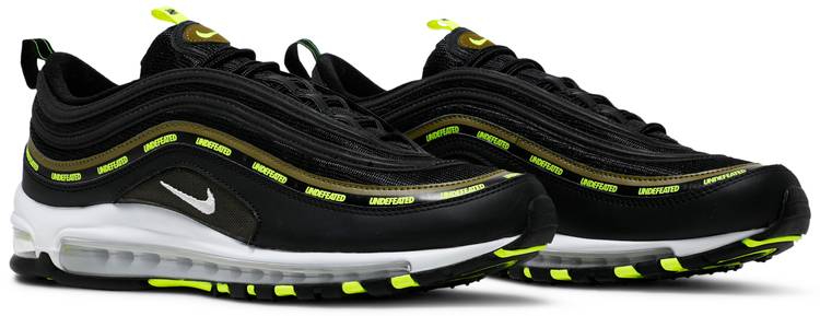 Undefeated x Air Max 97  Black Volt  DC4830-001