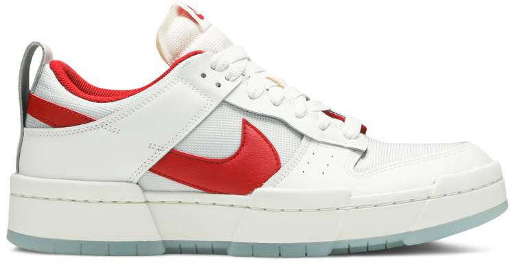 Dunk Low Disrupt  White Gym Red  CK6654-101