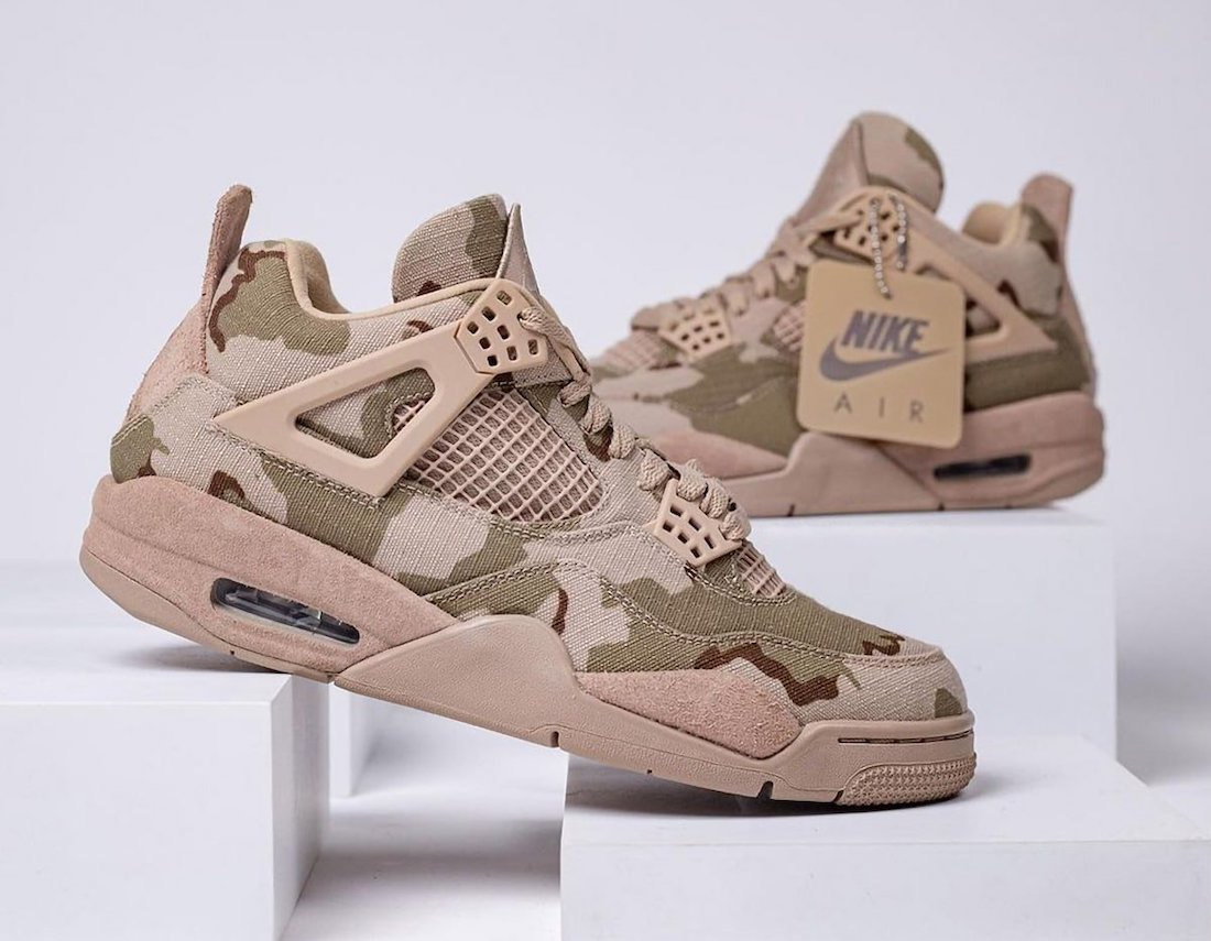 Air Jordan 4 “Camo” DJ1193-200 Replicas