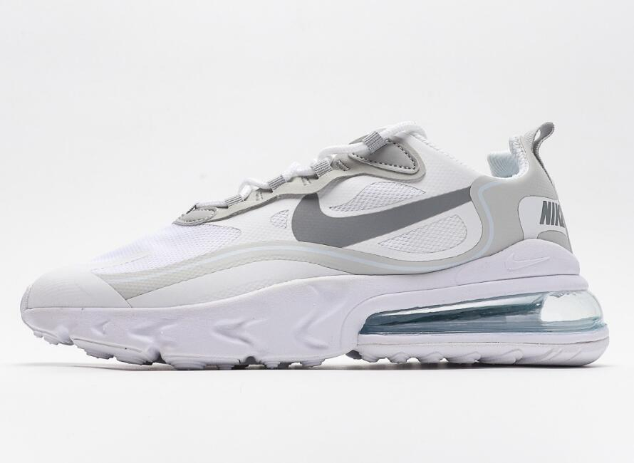 Air Max 270 React  White Light Smoke Grey  CV1632-100