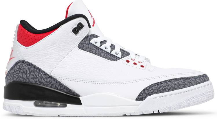 Air Jordan 3 Retro Denim SE  Fire Red  CZ6431-100