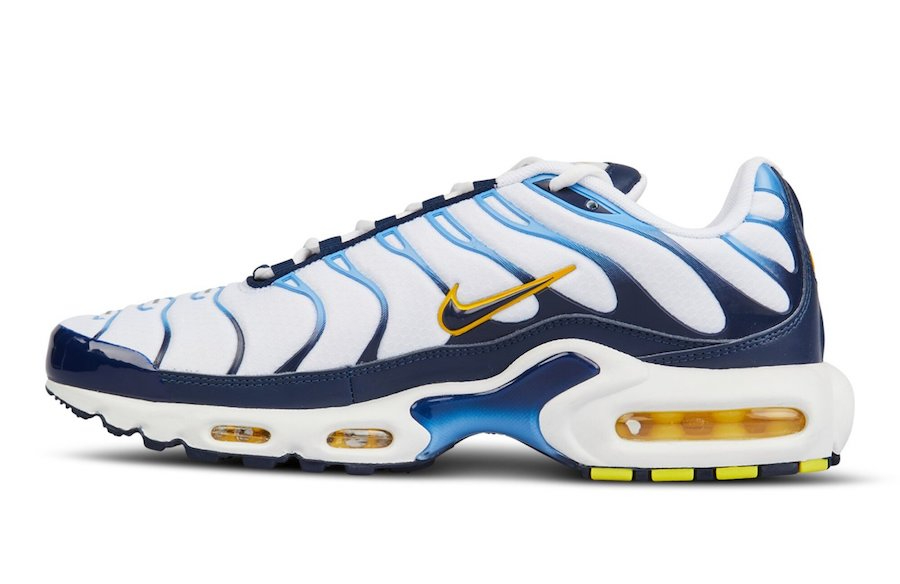 Air Max Plus  White Navy Gold  CT1094-100