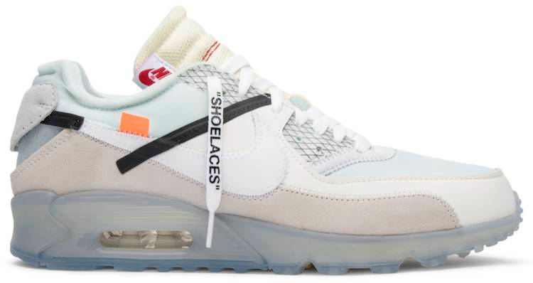 Off-White x Air Max 90  The Ten  AA7293-100