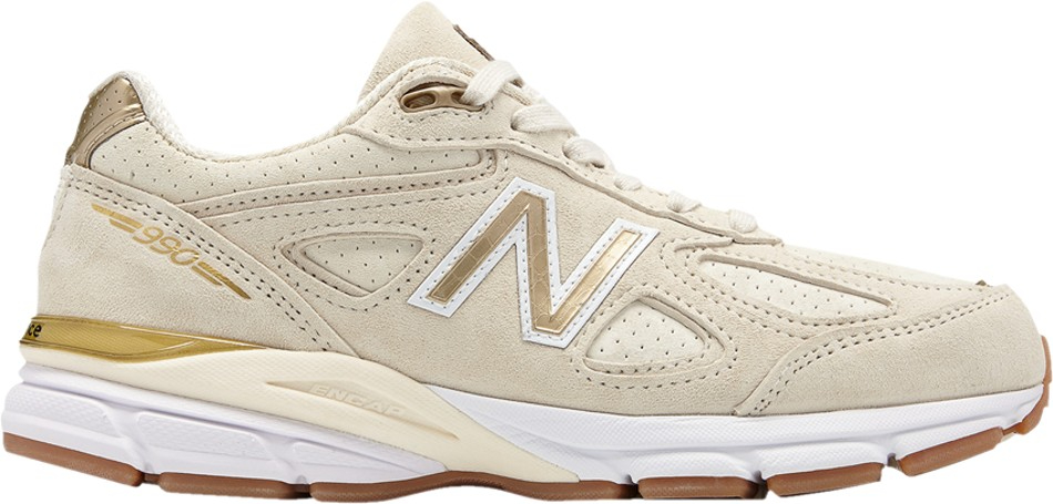 990v4 Made In USA  Off White Gold  M990AG4