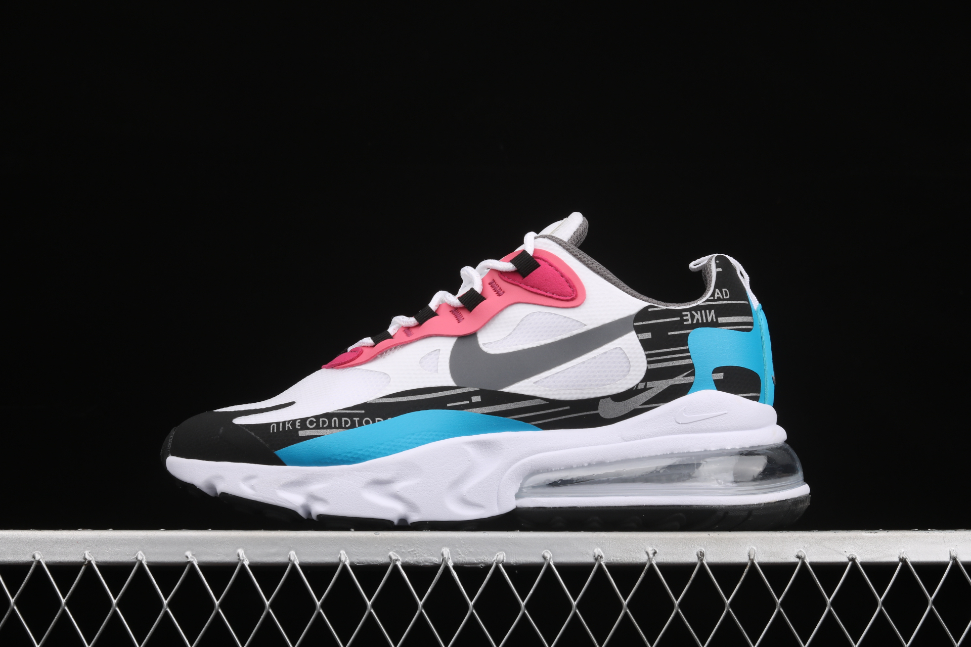 Air Max 270 React  White Laser Blue  DA4303-100