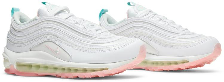 Wmns Air Max 97  White Barely Green  DJ1498-100
