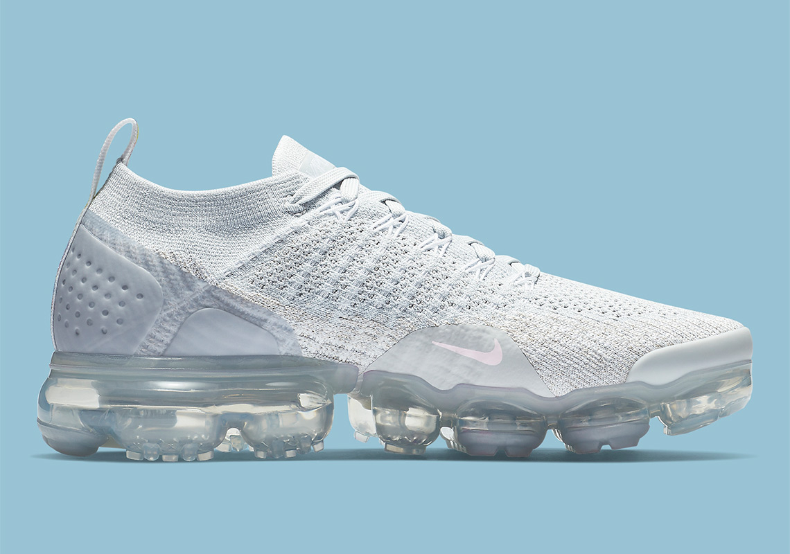 Air VaporMax Flyknit 2  Pure Platinum  942842-100