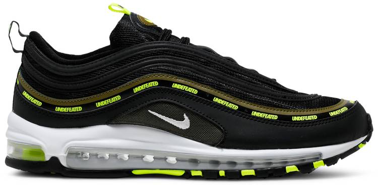 Undefeated x Air Max 97  Black Volt  DC4830-001