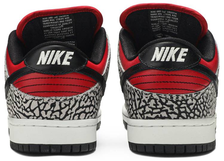 Svp*me x Dunk Low Premium SB  Red Cement  313170-600