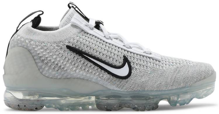 Air VaporMax 2021 Flyknit GS  White Metallic Silver  DB1550-100