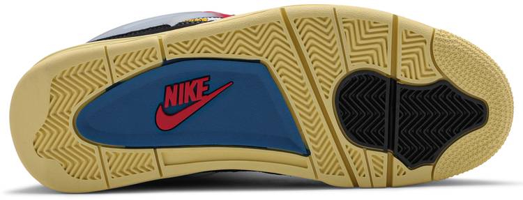 Union LA x Air Jordan 4 Retro  Off Noir  DC9533-001 Reps