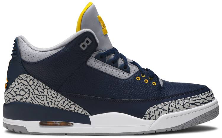 Air Jordan 3 Retro  Michigan  PE AJ3-820064