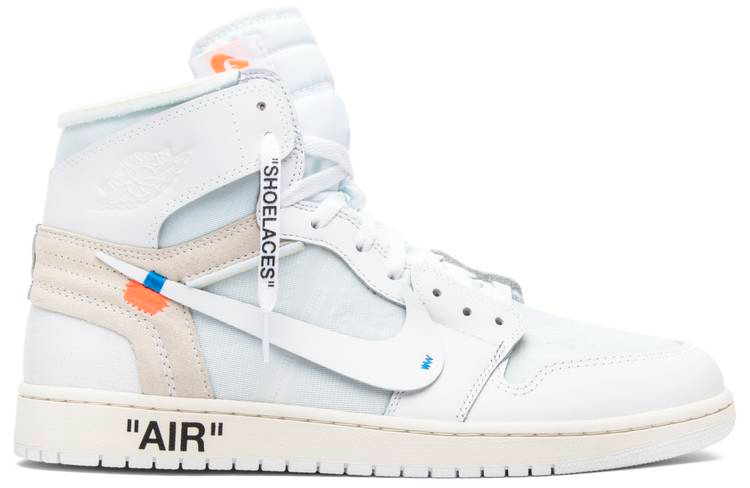 Off-White x Air Jordan 1 Retro High OG  White  2018 AQ0818-100