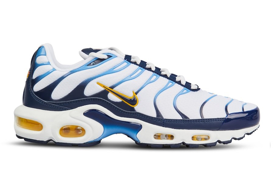Air Max Plus  White Navy Gold  CT1094-100