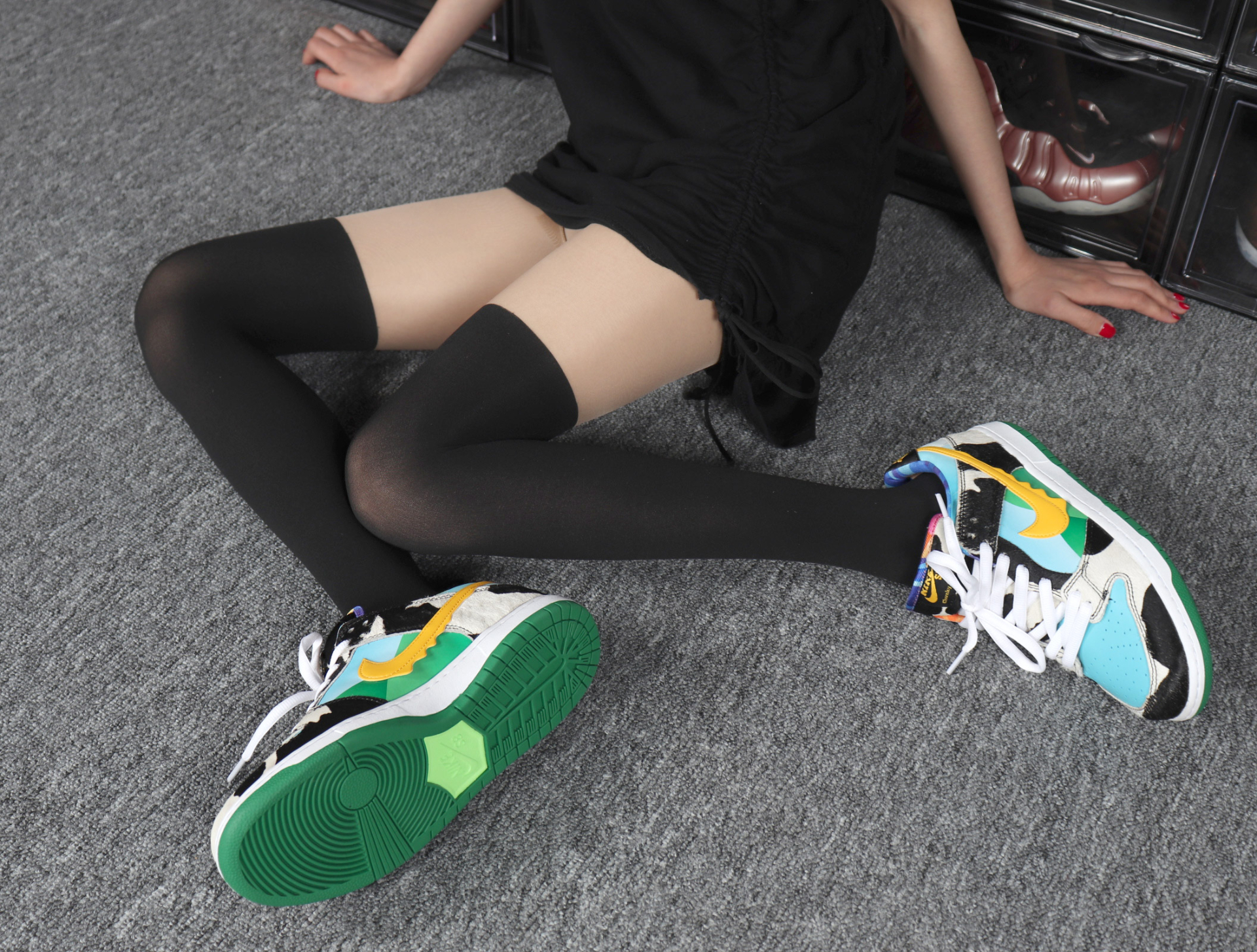 Ben Jerry s x Dunk Low SB  Chunky Dunky  CU3244-100