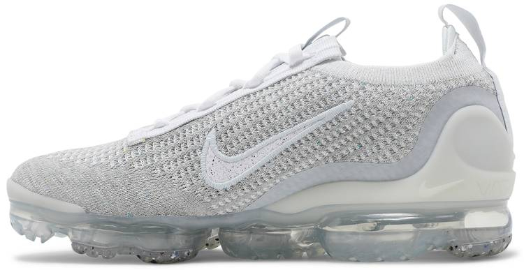 Wmns Air VaporMax 2021 Flyknit  White Pure Platinum  DC4112-100