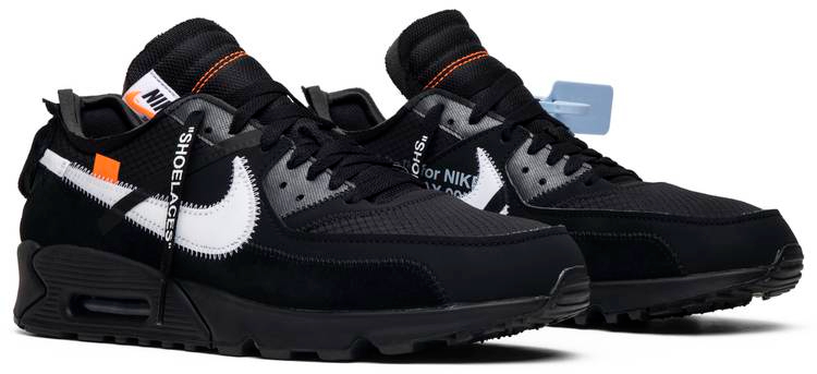 Off-White x Air Max 90  Black  AA7293-001