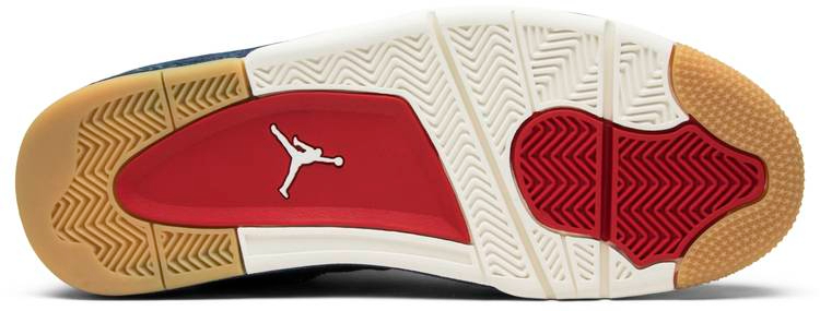 Levi s x Air Jordan 4 Retro  Denim  AO2571-401 Replicas