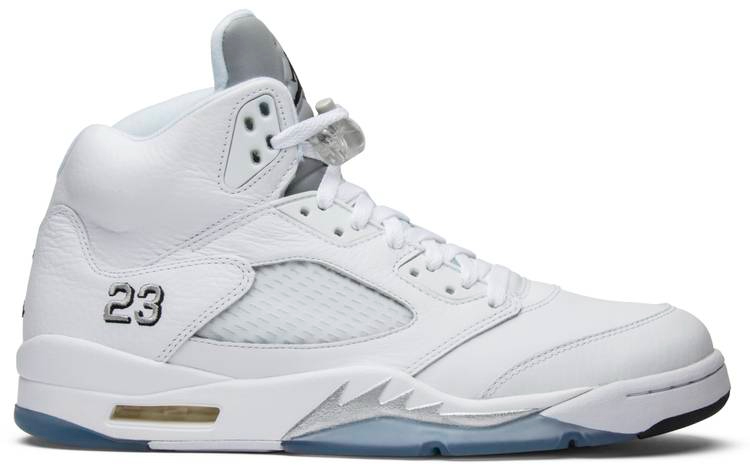 Air Jordan 5 Retro  Metallic White  2015 136027-130