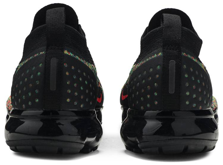Air VaporMax Flyknit 2  Black Multi-Color  942842-017