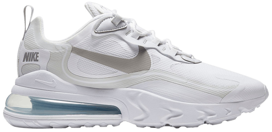 Air Max 270 React  White Light Smoke Grey  CV1632-100